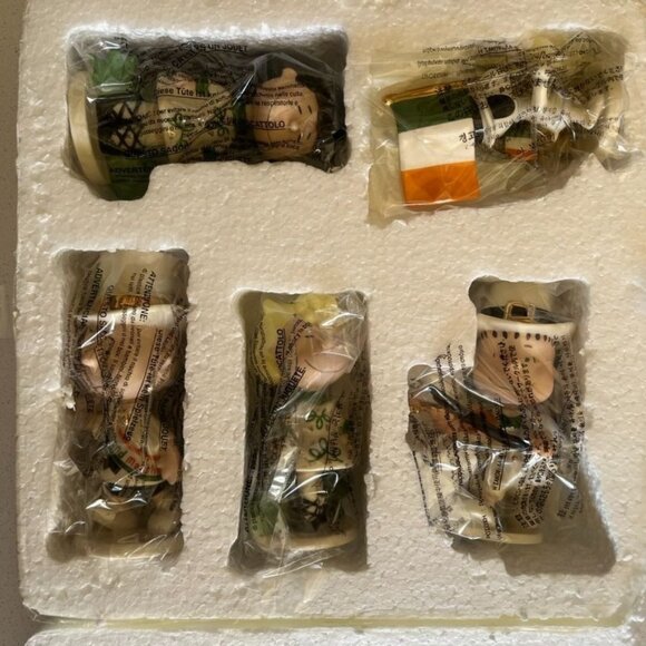 Lenox 5pc Peanuts St Patrick's Day Parade Figurines NWB Unopened Packaging Irish - Picture 1 of 8